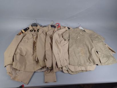 Lot d’uniformes français, tenue de sortie...
