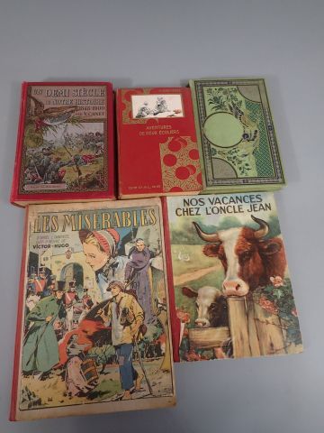 ENFANTINAT et divers: 5 livres. 
Paul Cervières...