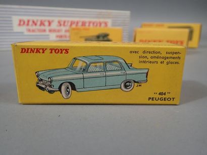 *DINKY TOYS France lot de 7 boites anciennes...