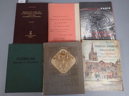 Lot de 6 livres divers :
