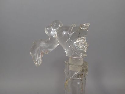 Ensemble de quatre bouteilles à liqueur en...