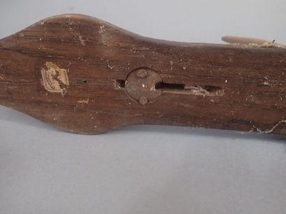 Râtelier en bois à 5 rangées avec de faux...