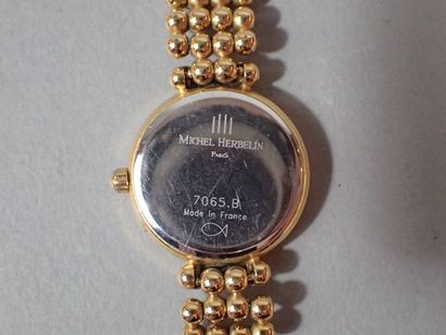 Montre bracelet Michel HERBELIN en métal...