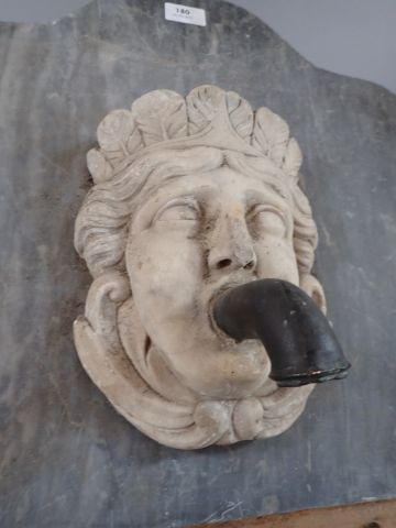 Plaque murale pour fontaine de jardin en...