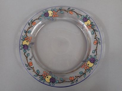 SEVRES, ensemble de 5 assiettes à dessert...