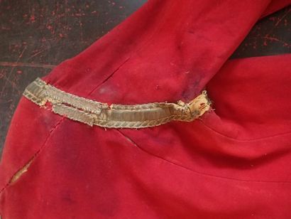 Costume de théâtre: habit de livrée en drap...