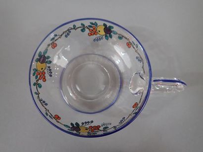SEVRES, service à punch avec le bol et les...
