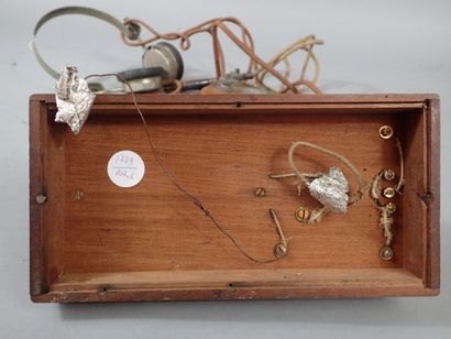 Ensemble de deux bobines de Ruhmkorff sur...