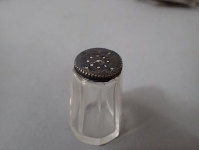 Partie de ménagère en métal argenté modèle...
