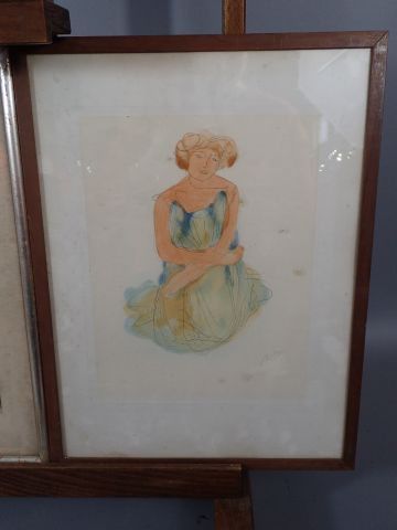 FEMINA. Ensemble de 5 œuvres composé de:...