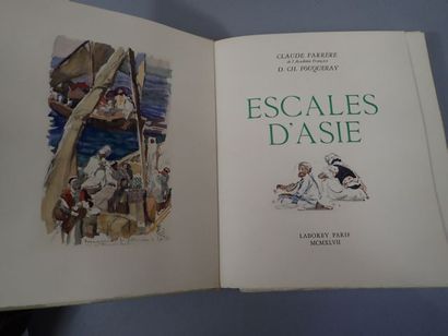 FARRÈRE (Claude) - FOUQUERAY. ESCALES D'ASIE....