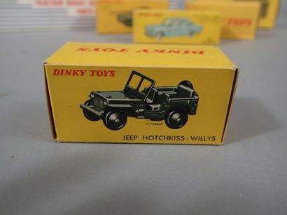 *DINKY TOYS France lot de 7 boites anciennes...