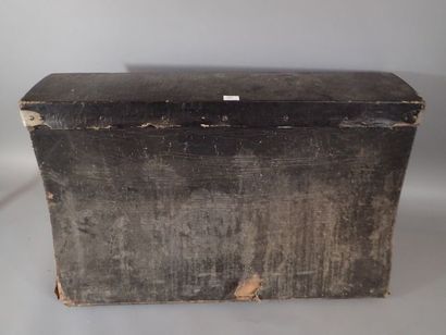 Malle de coffre pour voiture en bois recouvert...