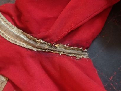 Costume de théâtre: habit de livrée en drap...