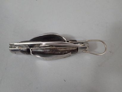 Partie de ménagère en métal argenté modèle...