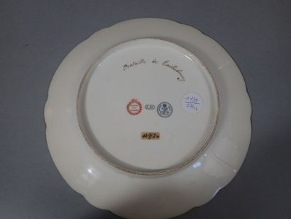 Lot de pièces en porcelaine composé d'une...