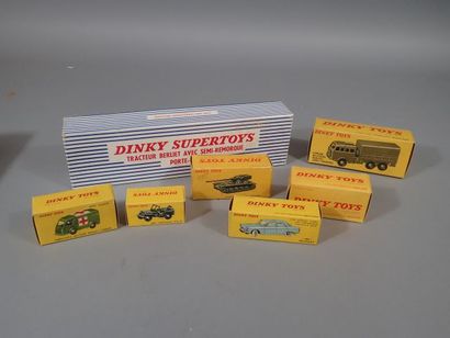 *DINKY TOYS France lot de 7 boites anciennes...
