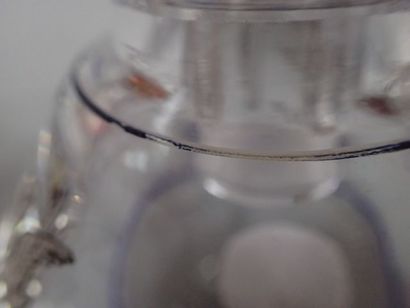 SEVRES, ensemble en cristal à décors du cirque...