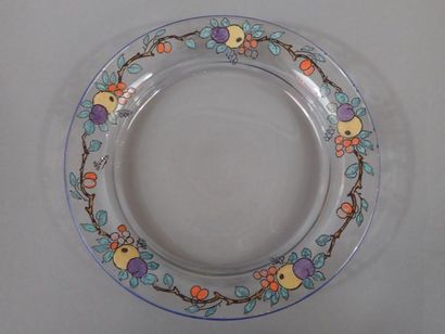 SEVRES, ensemble de 5 assiettes à dessert...