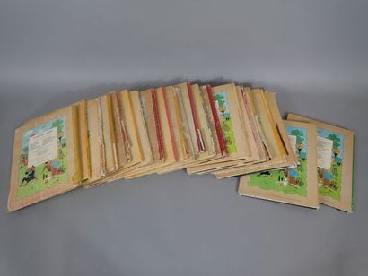 [BD] HERGE : « Les aventures de Tintin »....