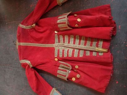 Costume de théâtre: habit de livrée en drap...