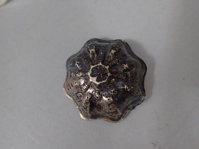 Partie de ménagère en métal argenté modèle...