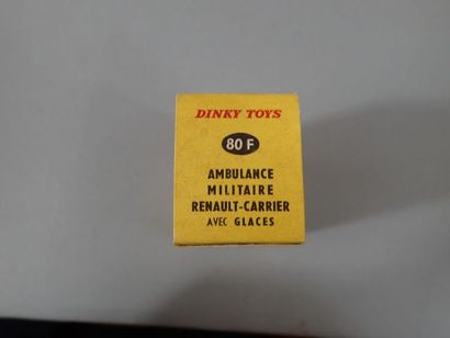 *DINKY TOYS France lot de 7 boites anciennes...