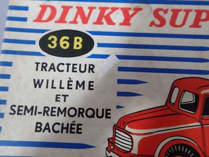 *DINKY TOYS France ref 36 B. Tracteur Willème...