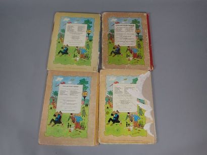 [BD] HERGE : « Les aventures de Tintin »....