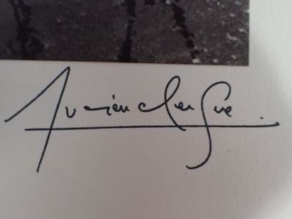 Lucien CLERGUE (1934-2015) . Tirage argentique...