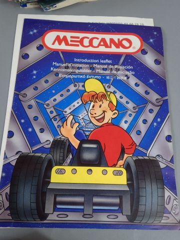 MECCANO. Ensemble de deux coffrets de fabrication...