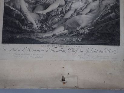 Grand ensemble pictural comprenant:
- Ecole...