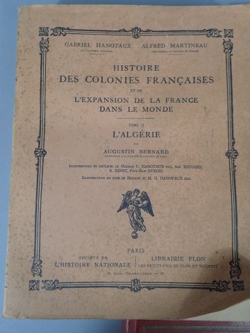Lot d 3 livres :
 Augustin BERNARD 