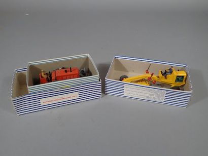 *DINKY TOYS France , 3 engins de chantier...