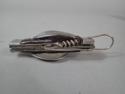 Partie de ménagère en métal argenté modèle...