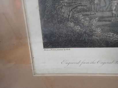 Ensemble de deux gravures d'après BOTH, 
