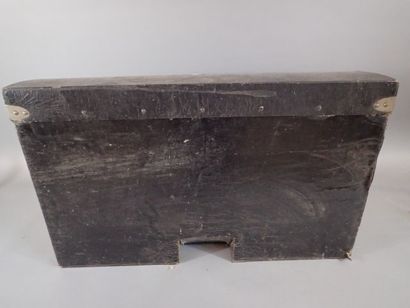 Malle de coffre pour voiture en bois recouvert...