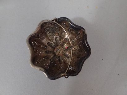 Partie de ménagère en métal argenté modèle...