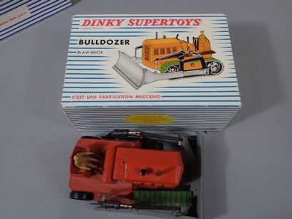 *DINKY TOYS France , 3 engins de chantier...