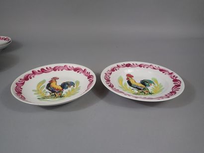 HARREAU Limoges. Partie de service de table...