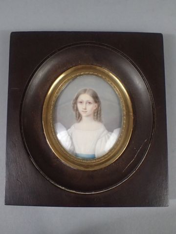Ecole française du XIXe siècle. « Portrait...