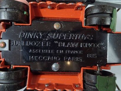 *DINKY TOYS France , 3 engins de chantier...