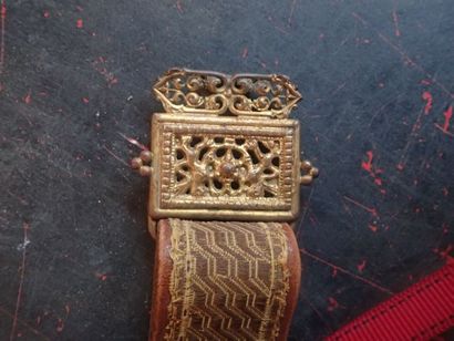 Costume de théâtre: habit de livrée en drap...