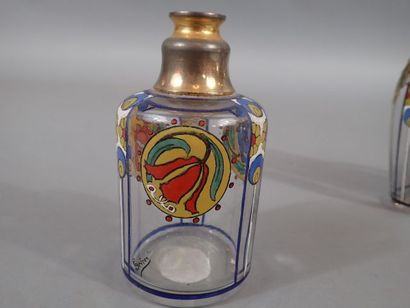 SEVRES, garniture de toilette en cristal...