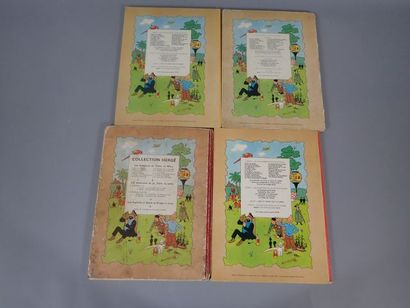 [BD] HERGE : « Les aventures de Tintin »....