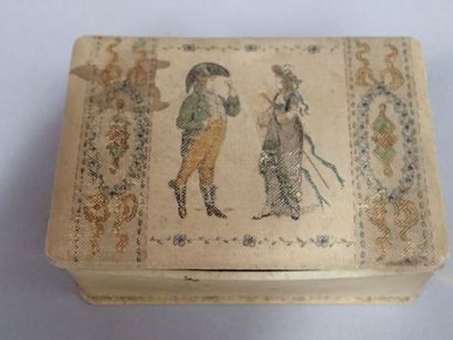 Lot de médailles religieuses, chapelet, ...