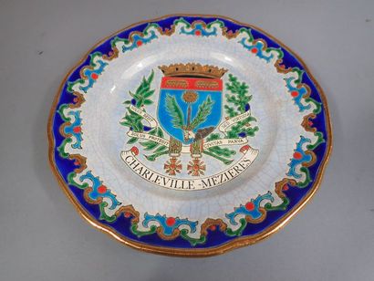 LONGWY. Assiette 