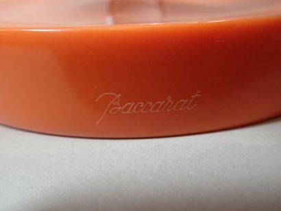BACCARAT. Coupe en cristal, modèle Hypnos,...