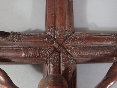 Crucifix en bois de Sainte Lucie, croix en...