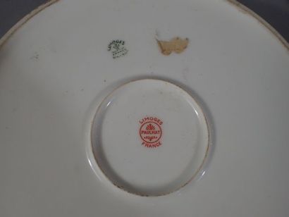 PAULHAT Limoges, Bonbonnière en porcelaine...